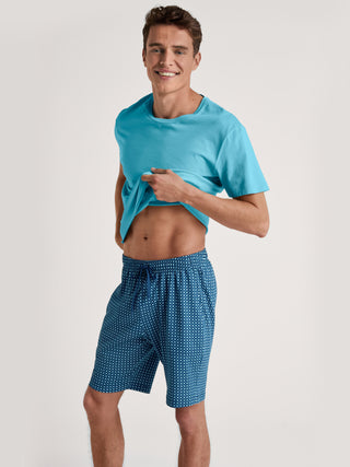 HERREN Bermudas, ocean blue