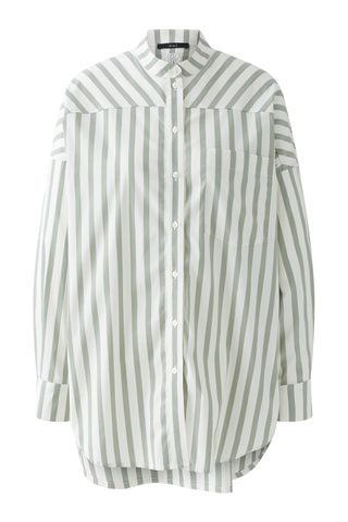 Longbluse Baumwollmischung