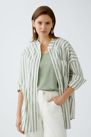 Longbluse Baumwollmischung