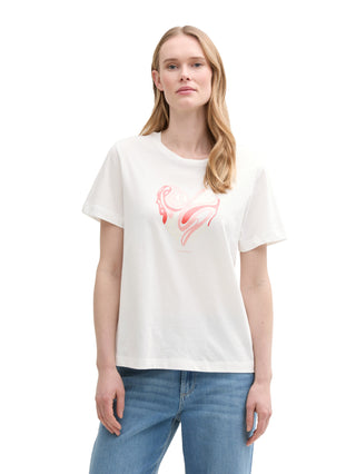 T-Shirt mit Rundhalsausschnitt