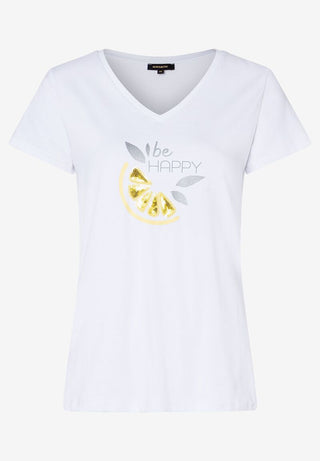 T-Shirt mit Pailletten-Applikation  Frühjahrs-Kollektion