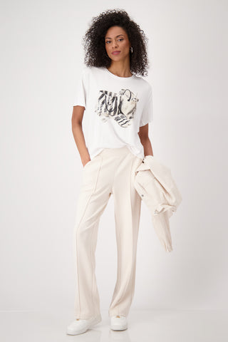 T-Shirt, cream