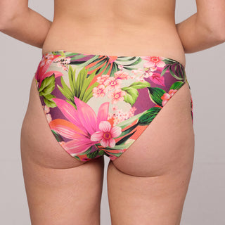 NORMA JEANNE Tropical Sunset Bikini Hüftslip mit Schnüren