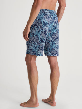 HERREN Bermudas, bleached aqua