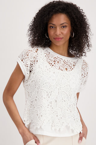 Pullover, cream
