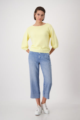 Pullover, mango sorbet