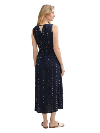 Maxi-Kleid mit Eingriffstaschen