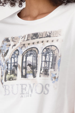 T-Shirt, cream