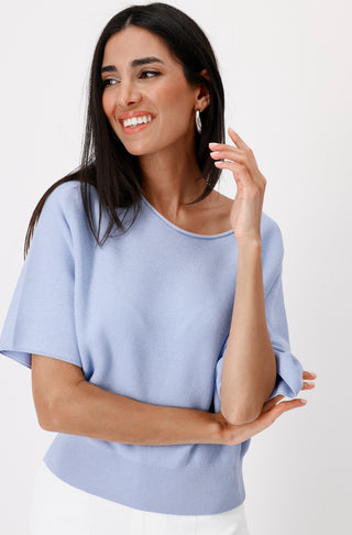 Pullover, blue sky
