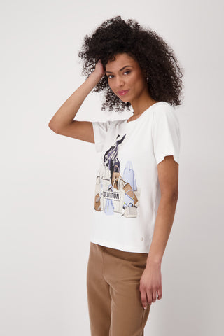 T-Shirt, cream