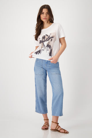 T-Shirt, cream