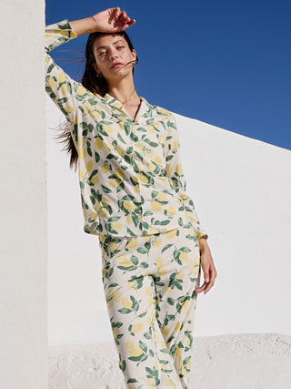 DAMEN Pyjama, pineapple