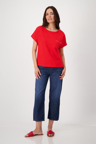 Sweatshirt, red