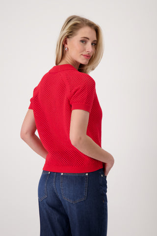 Pullover, red