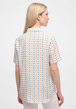 Bluse Viskose Kurzarm