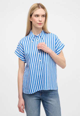 Bluse Leinen Kurzarm