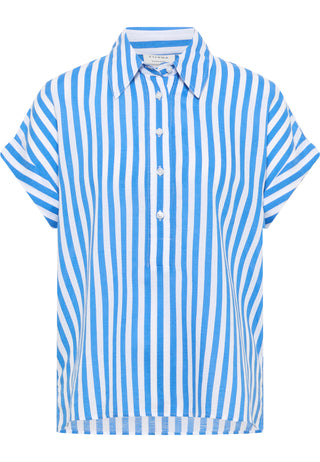 Bluse Leinen Kurzarm
