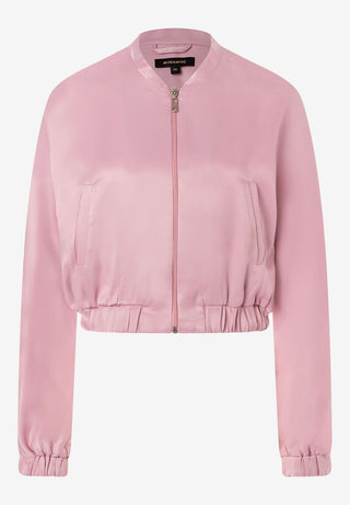 Satin-Blouson  soft candy rose