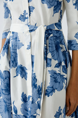 Midikleid reine Baumwolle