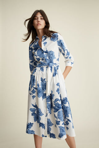 Midikleid reine Baumwolle
