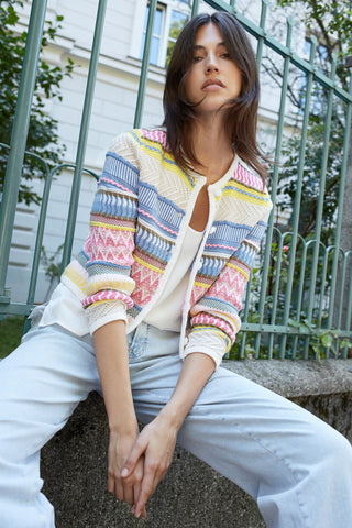 Strickjacke reine Baumwolle
