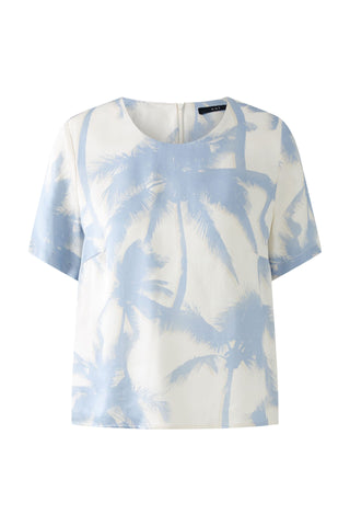 Bluse reiner Viskosesatin
