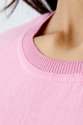 Kleid Leinen-Baumwollpatch
