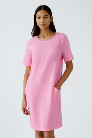 Kleid Leinen-Baumwollpatch