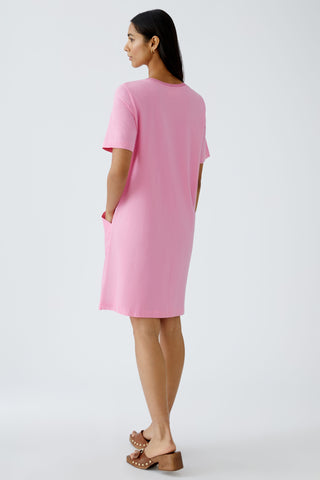Kleid Leinen-Baumwollpatch