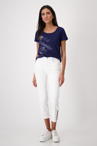 T-Shirt, navy blue