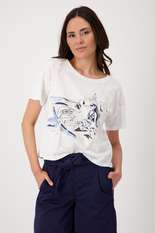 T-Shirt, navy blue