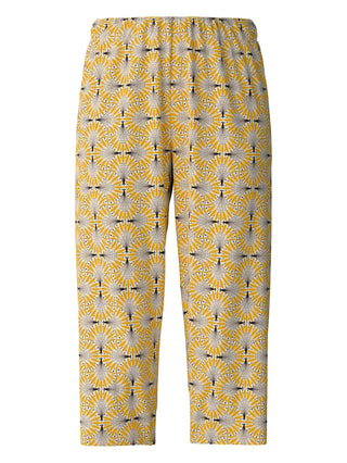 DAMEN Hose 3/4, ray flower yellow