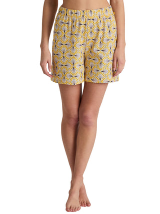 DAMEN Shorts, ray flower yellow