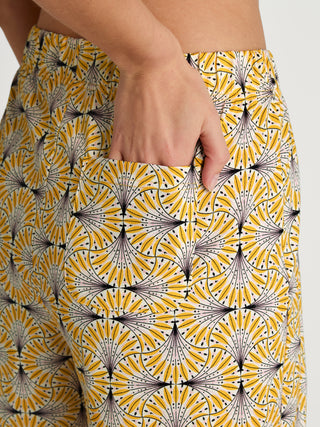 DAMEN Shorts, ray flower yellow