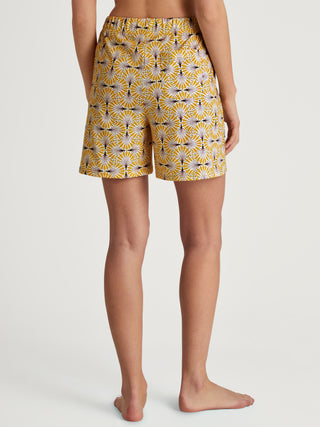 DAMEN Shorts, ray flower yellow
