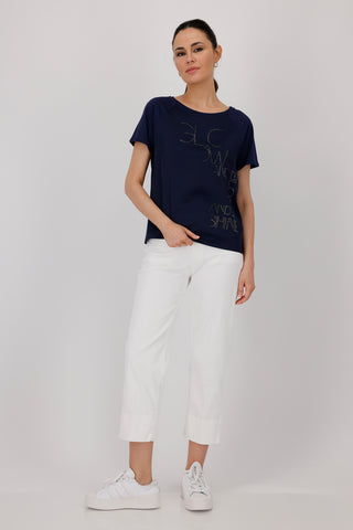 T-Shirt, navy blue