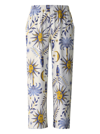 DAMEN Hose 7/8, charm cream