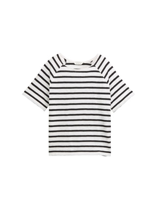 Raglan T-Shirt mit Streifenmuster