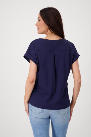 T-Shirt, navy blue