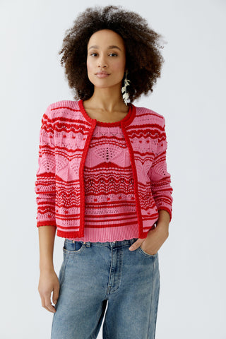 Strickjacke reine Baumwolle