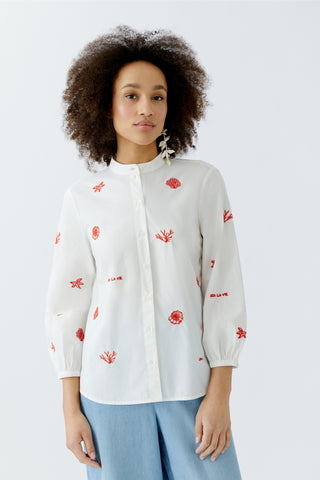 Bluse reine Baumwolle
