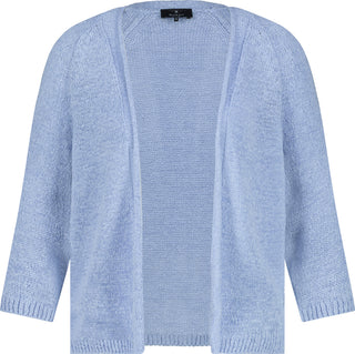 Strickjacke, blue sky