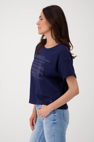 T-Shirt, navy blue
