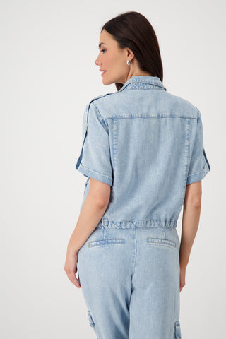 Jacke, jeans
