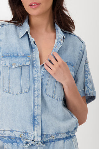 Jacke, jeans