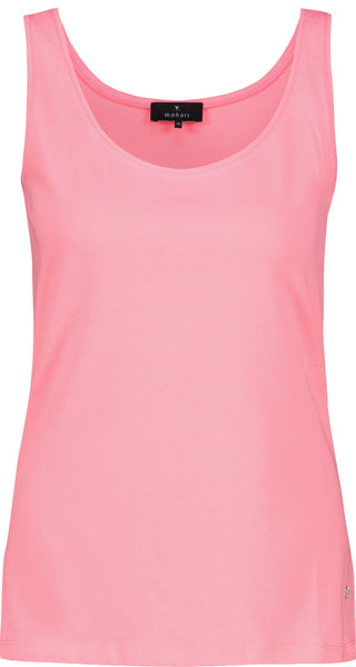 Top, coral pink