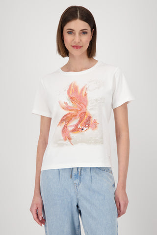 T-Shirt, coral pink
