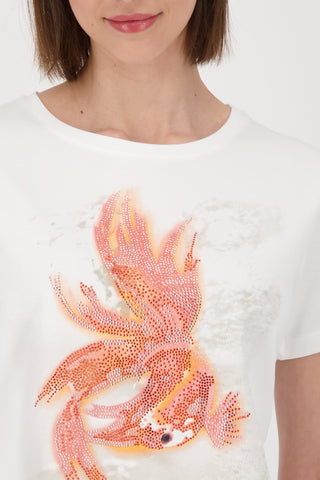 T-Shirt, coral pink