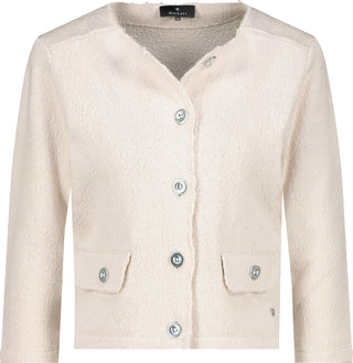 Strickjacke, seashell