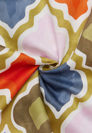 Bluse Satingewebe Langarm